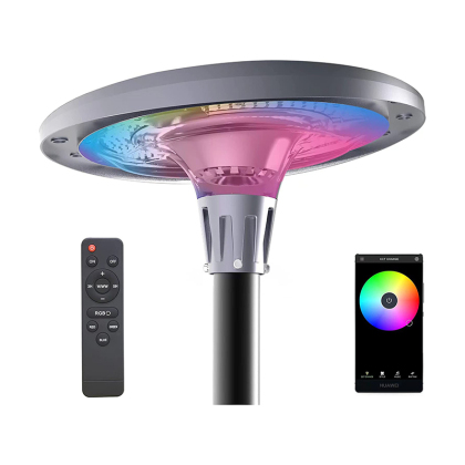 RGB color changing Music solar lamp