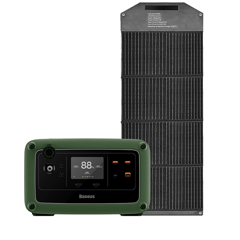 600W Solar Portable Power Station