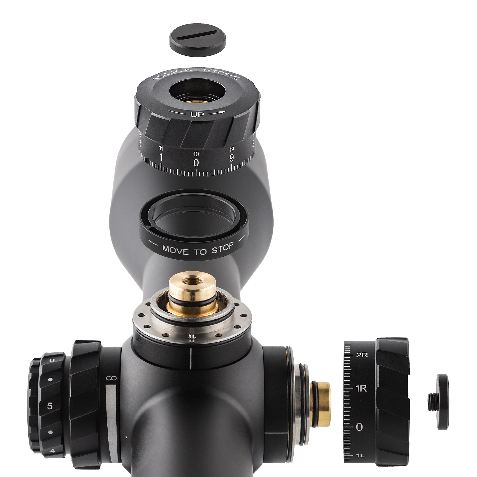 Stalker ED 4-32x56 FFP IR Zerostop