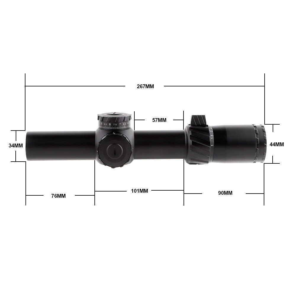 Stalker LPVO 34mm 1-10x28 MIL