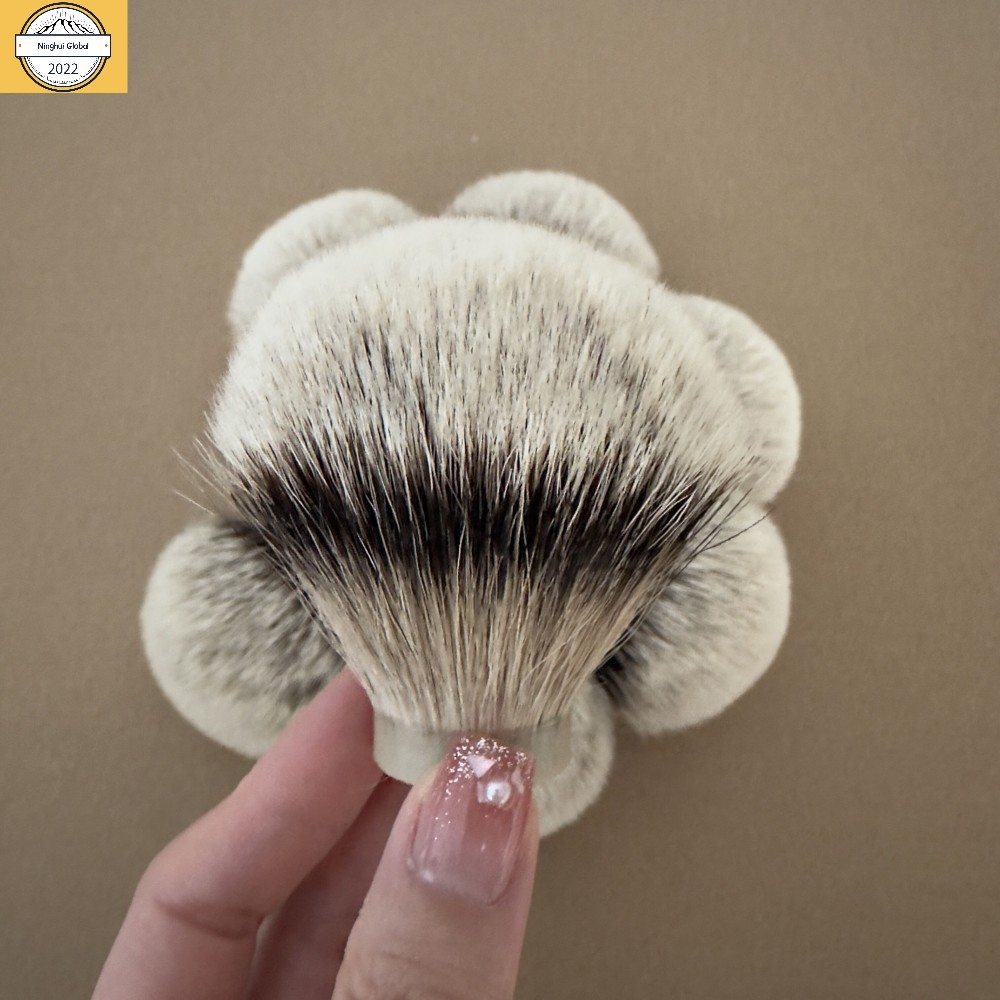 Shaving brush knot