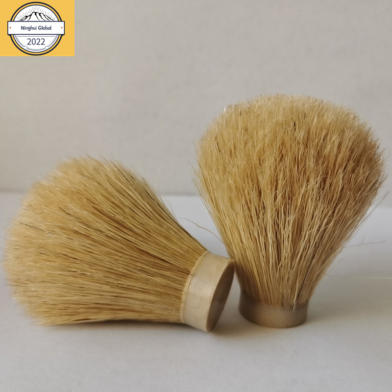 Shaving brush knot