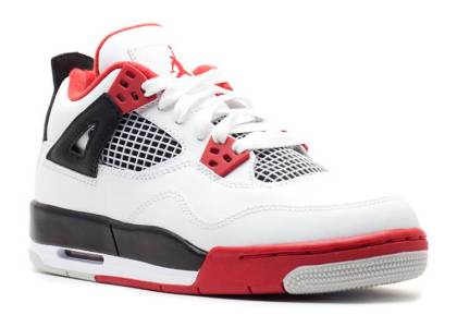 ShoesLegends Jordan 4 Retro Fire Red (2012) (GS) 408452-110