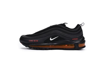 ShoesLegends Cheap MSCHF x INRI x Nike Air Max 97 Black White Red​ DH4092-001