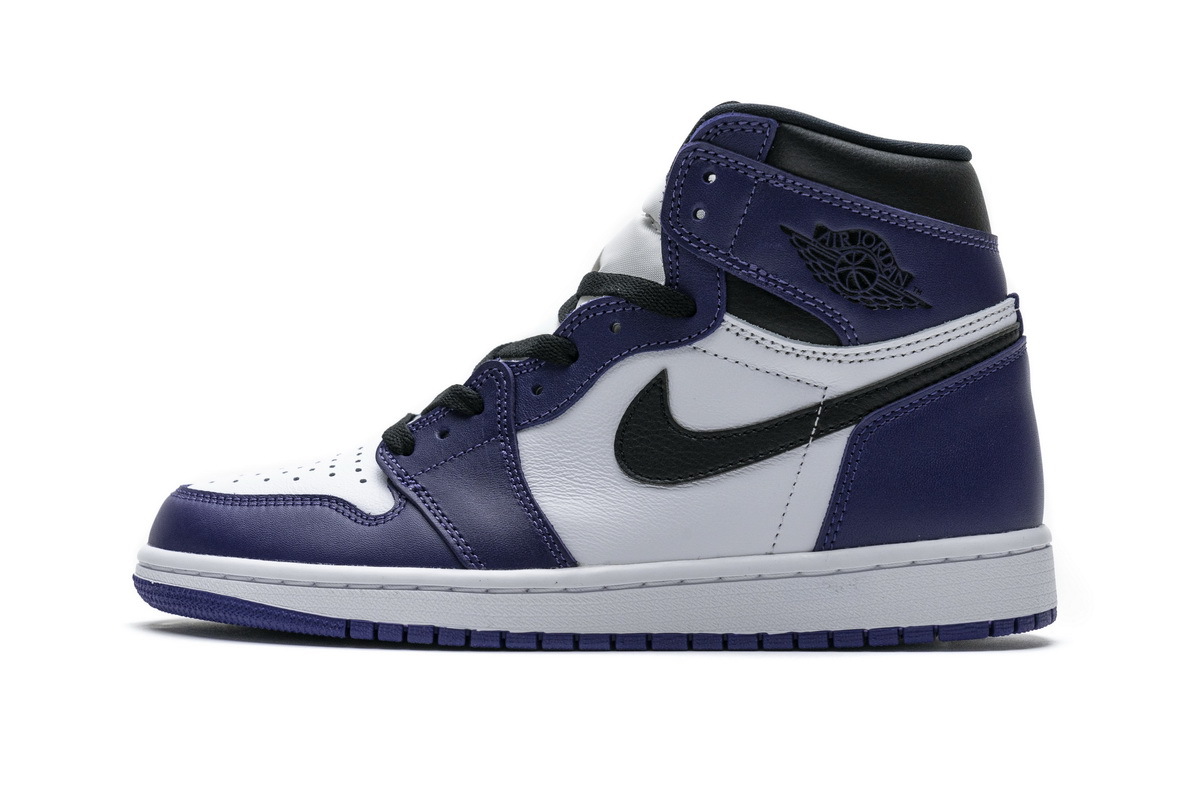 ShoesLegends Air Jordan 1 High OG Court Purple White 555088-500