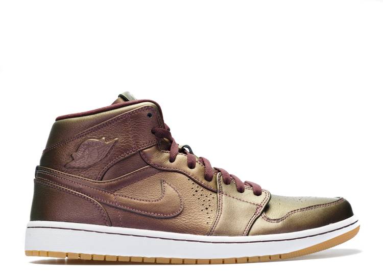 ShoesLegends Jordan 1 Mid Nouveau Deep Burgundy Gum 629151-605