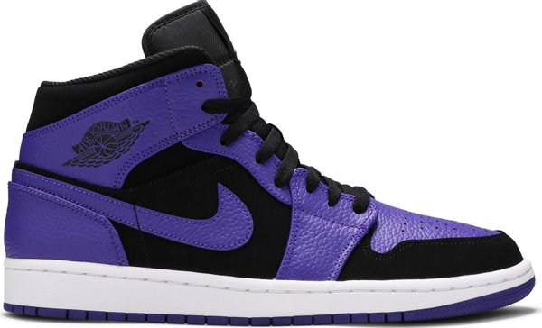 ShoesLegends Jordan 1 Mid Black Dark Concord (GS) 554725-051