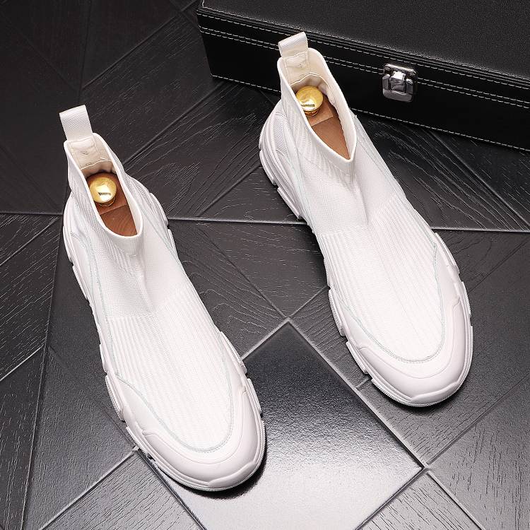 Breathable knitted socks sleeve shoes sports casual shoes