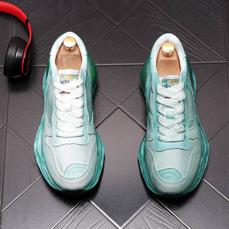 Breathable platform sneakersz