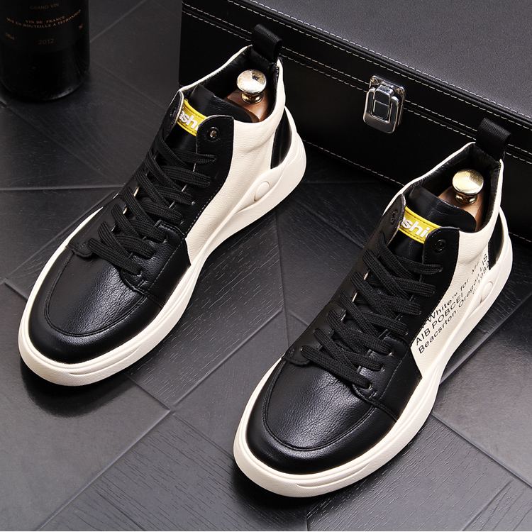 Versatile sports casual shoes England high top board shoes
