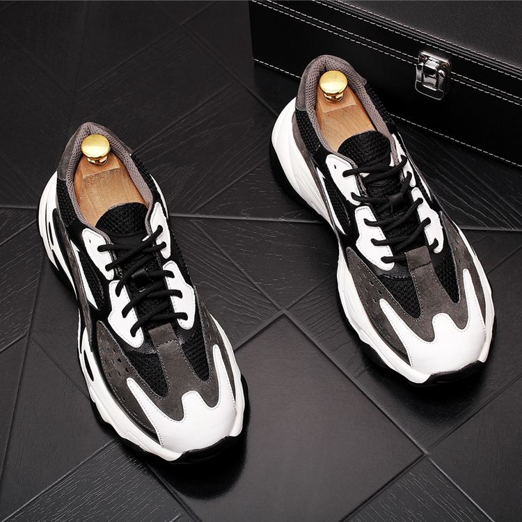 Daddy's breathable platform sneakers