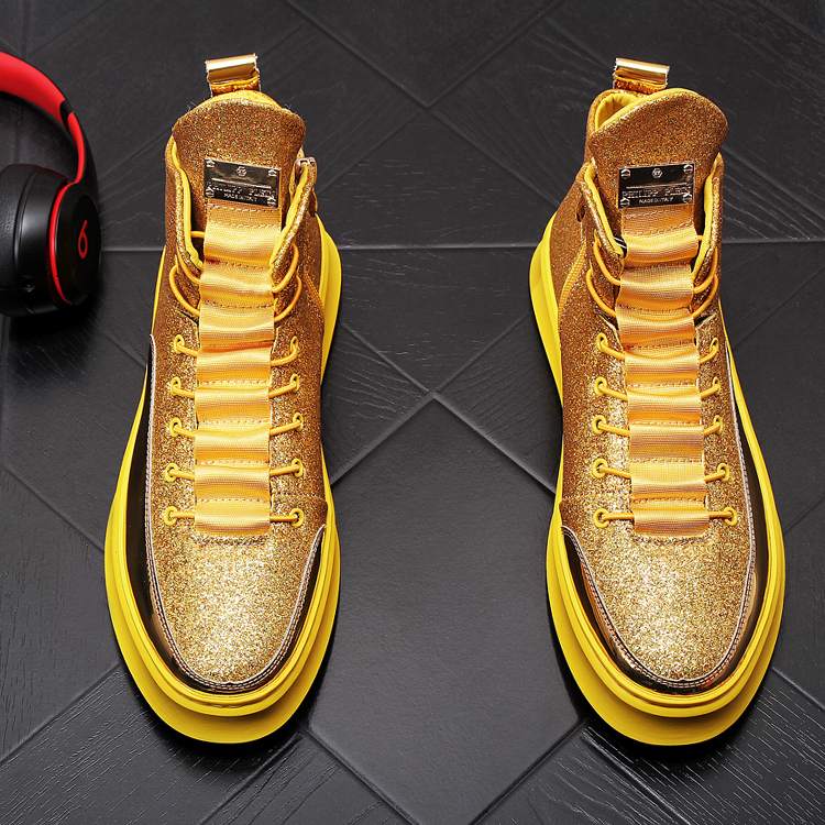 Fashion thick - soled Medium boots cowboy boots