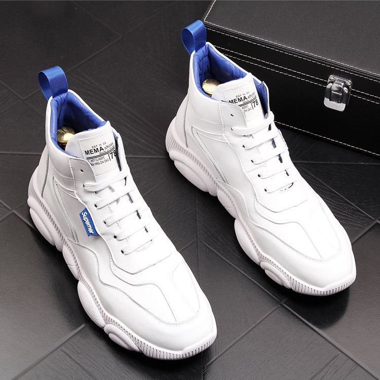 New high top board shoes sports shoes net red bear