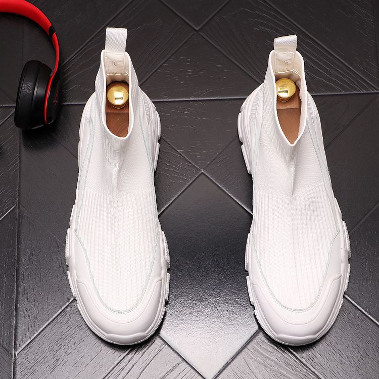 Breathable knitted socks sleeve shoes sports casual shoes