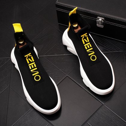 Breathable knitted socks sleeve shoes sports casual shoes