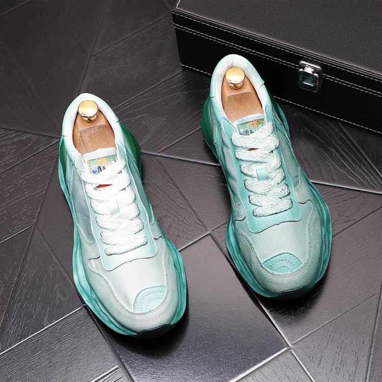 Breathable platform sneakersz