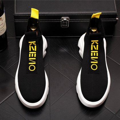 Breathable knitted socks sleeve shoes sports casual shoes