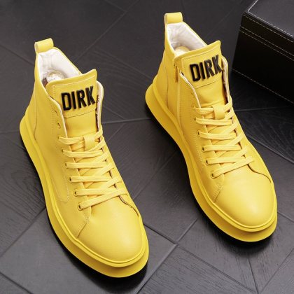 Trendy cowboy boots casual shoes