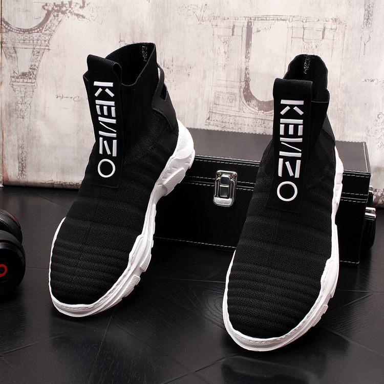 Breathable knitted socks sleeve shoes sports casual shoes