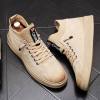 New fashion shoes high top board shoes casual shoes youth short leather boots INS
