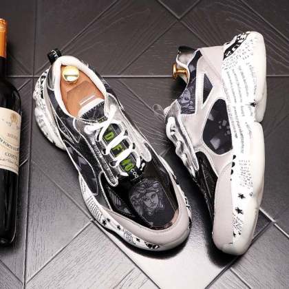 Sneakers Trend Sports Old Fashion Shoes