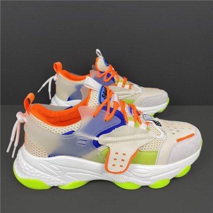 Fashion platform old shoes