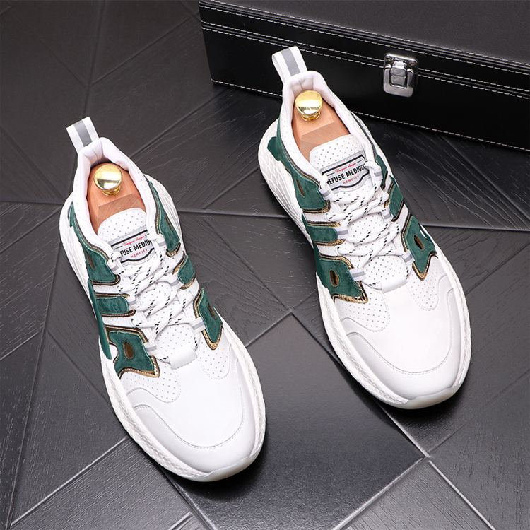 Breathable platform sneakers