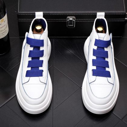 Trendy brand high-top sneakers hip-hop short cowboy boots