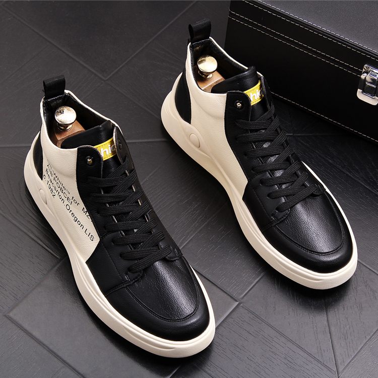 Versatile sports casual shoes England high top board shoes