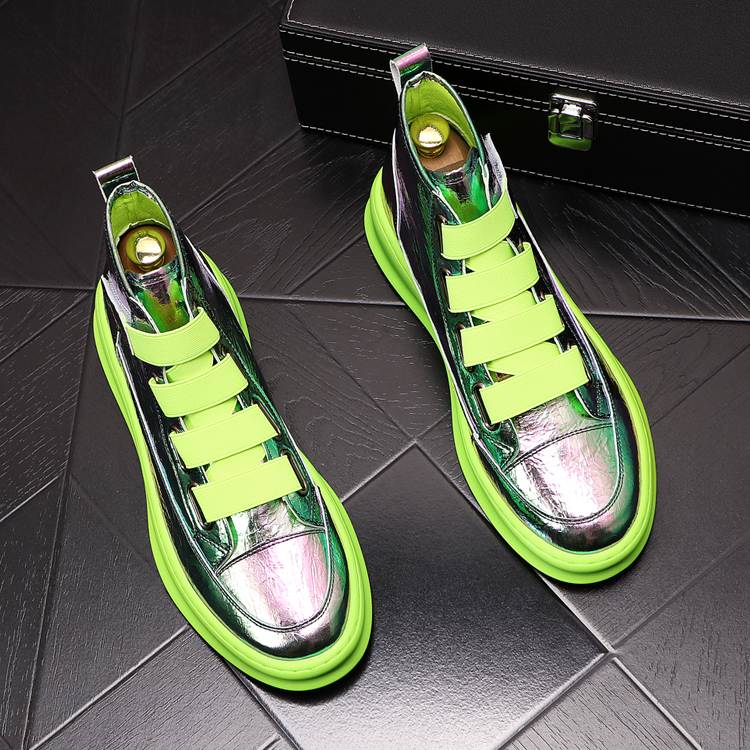 New platform trendy high-top sneakers