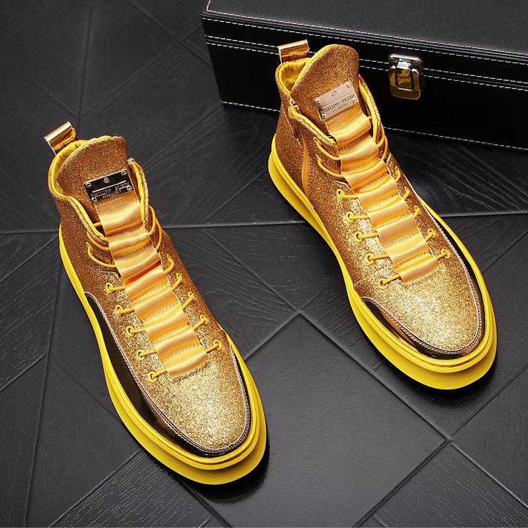 Fashion thick - soled Medium boots cowboy boots