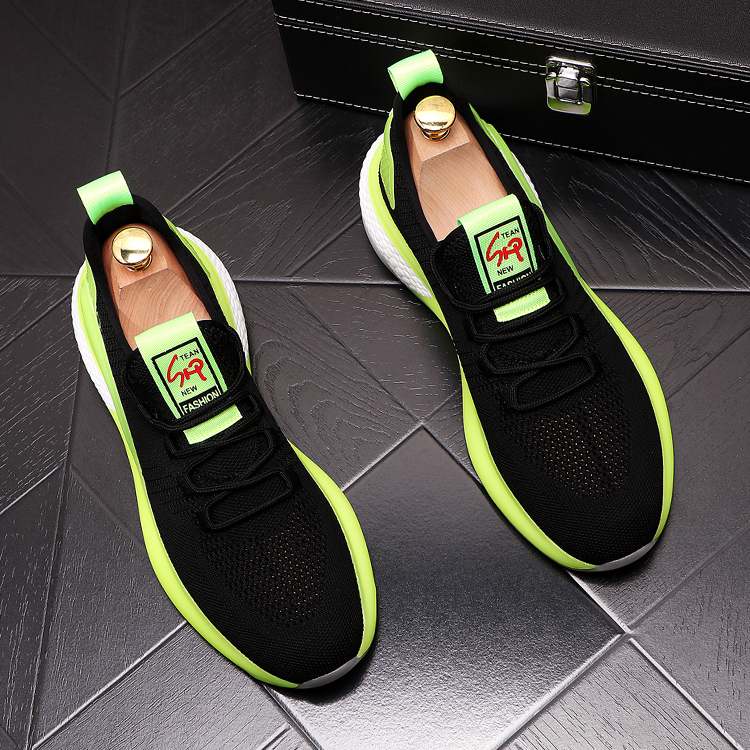 Breathable platform sneakersz