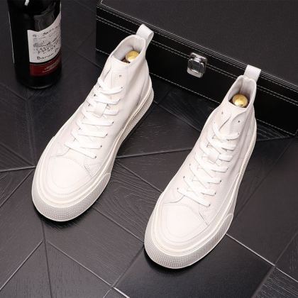 Men's white shoes