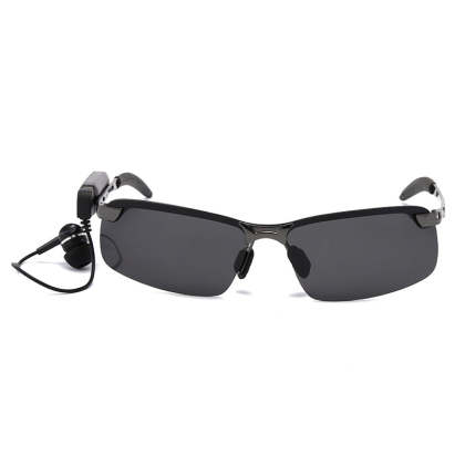 Blue light blocking sunglasses with the box and case