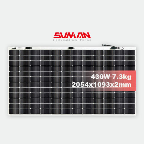430W Lightweight Flexible Solar Panel
