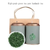 2024 New high-grade green tea flavor premium canned gift box 500g
