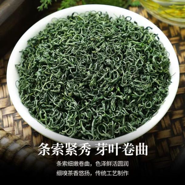 2024 New high-grade green tea flavor premium canned gift box 500g