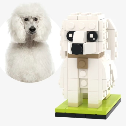 Cusomized Building Blocks, Capture Your Dog's Spirit: Personalized Design Keepsakes, Keep it with you at all times