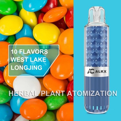 10Pcs/Set Free Shipping Blue 10 Flavor Health Care Electronic Oral Spray Refreshing Mint Herbal Plant Atomizer