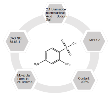  2,4-Diaminobenzenesulfonic Acid Sodium Salt(MPDSA)
