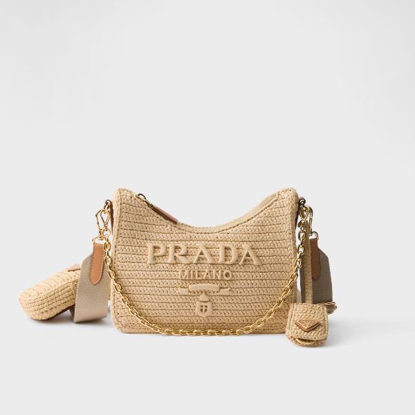 18. Prada Re-Edition 2005 Crocheted Handbag