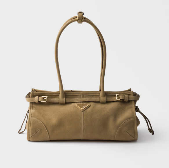 7. Prada Bonnie Medium Retro Leather Tote