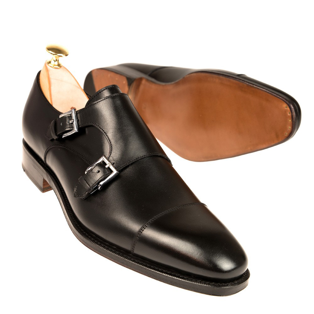 Double Monk Straps-Black*