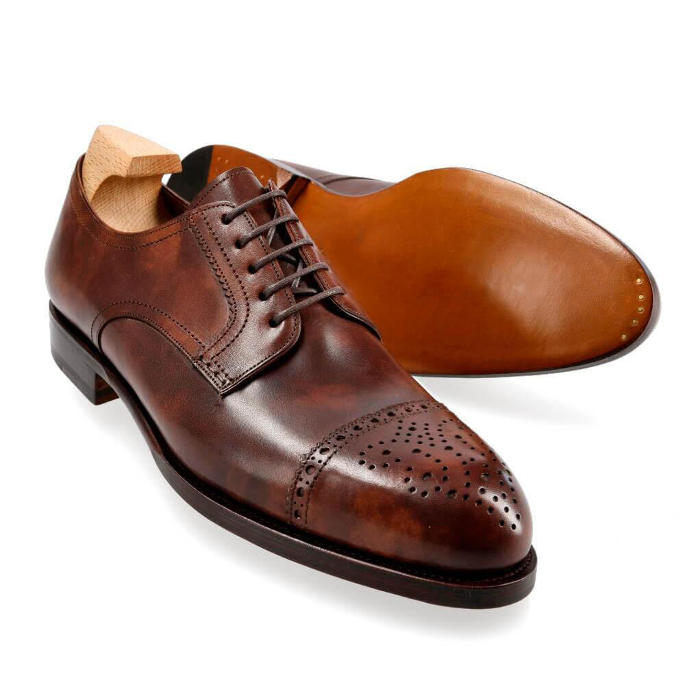 Derby Shoes-Brown*